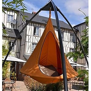 NLJYSH 1 pz Figura del UFO Teepee Albero Hanging baco da Seta Bozzolo Swing Sedia for Bambini e Adulti Interni Esterni…