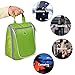 Goldwheat Waterproof Travel Toiletry Bag for Women/Men Cosmetic Travel Organizer Hanging Toiletry Kit, Green