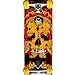 RIMABLE Complete Maple Skateboard 31 Inch (Skull Eye,Lighted Up Wheel)