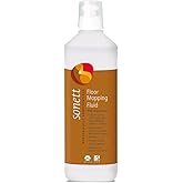 Sonett Organic Floor Cleaner -Protects waxed, oiled and varnished floors with a natural wax film without build-up. For tiles stone wood cork parquets laminates linoleum and plastics (17 fl. oz.)
