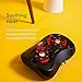 Shiatsu Foot Massager with Heat | Rotating Electric Massage Machine | Portable for Home or Office | Black