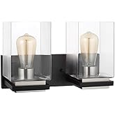 Nuvo Lighting 60/7652 Crossroads - 2 Light Bath Vanity in Contemporary Style-9 Inches Tall and 14.13 Inches Wide