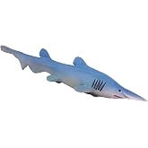 Safari Ltd. Goblin Shark Toy - 5.5 Inch Realistic Sea Life Figure for Kids | Just Over 5.5 Inches Long, Ages 3+, Safety Tested, BPA Free PVC, Deep Sea Learning, Imaginative Ocean Play, STEM Learning
