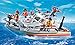 PLAYMOBIL Rescue Boat with Water Hose Play Set