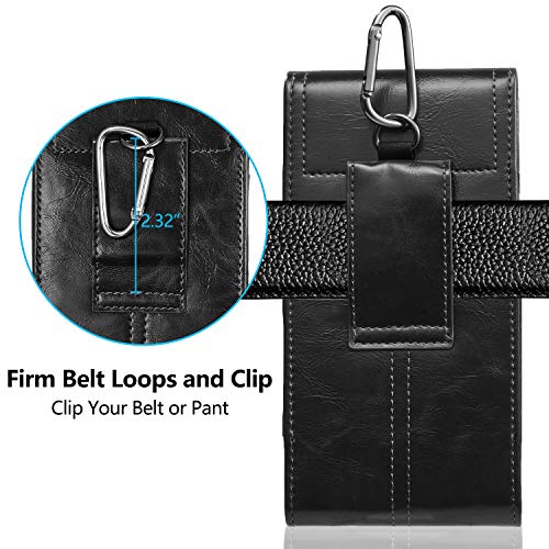 kiwitatá Belt Case for iPhone 13 Pro Max 14 Plus, Cell Phone Belt