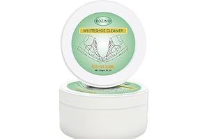 HotcoS Cleaning Cream White Shoe Cleaner, Multipurpose Cleaning Cream With Shoe Cleaner Sponge, White Sneaker Cleaner, Shoes Decontaminate Solid Paste
