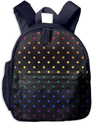 Rainbow Prode Star Toddler Printed School Bags Shoulder Backpack Bookbag