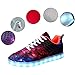 HeyYoo Boys Girls LED Shoes Luminous Shoes Flashing Sneakers LED Light Up Shoes For Women Men