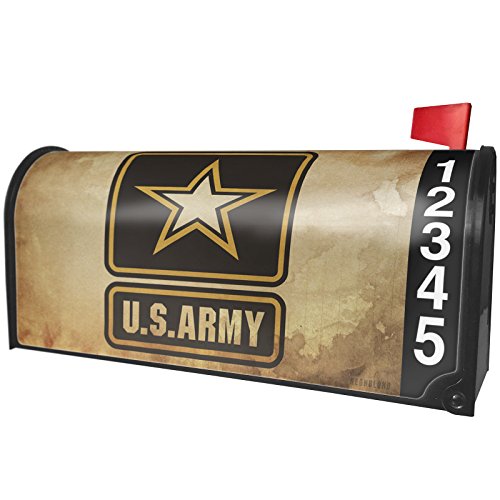NEONBLOND United States Army Magnetic Mailbox Cover Custom Numbers - Thumbnail 2