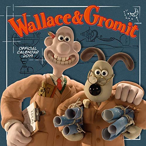 Wallace & Gromit Official 2019 Calendar - Square Wall Calendar Format by (Calendar)