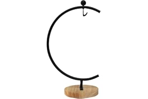 YY YEARCHY Ornament Display Stand Metal Stand Terrarium Air Plant Stand Flower Pot Holder Iron Pothook Stand for Hanging Glass Globe Ball