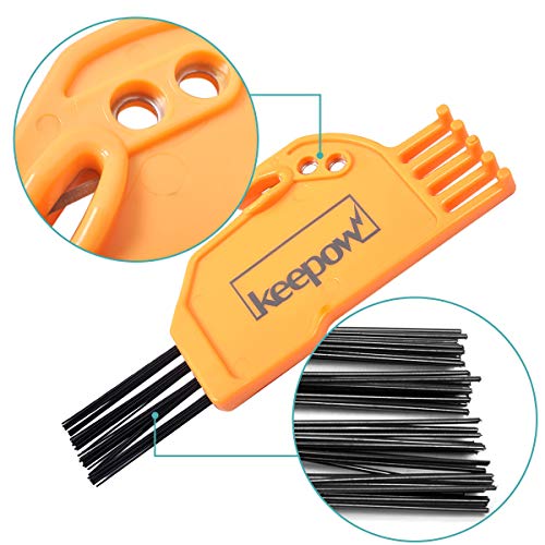 KEEPOW Accessory Holder Attachment Clip Compatible with Dyson V11 V10 V8 V7 Vacuum Cleaner with Roller Brush Key