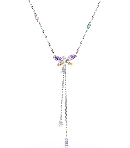 Amazon.com: Swarovski Magic pendant, Snowflake, Blue, Rhodium