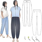 Style Arc Sewing Pattern - Teddy Designer Pant (Sizes 04-16)