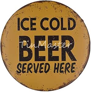 Arte del cartel de estaño Mojito Cocktail Beach Letrero de metal