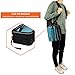 opux Insulated Lunch Box for Men Women Adult, Compact Lunch Bag for Kids Boy Girl Teen, Soft Lunch Cooler Bag for Work School, Leakproof Lunchbox Lunch Pail with Clip-on Buckle, Heather Sea Blue