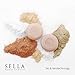 SELLA Premium Natural Cleansing Bar 3.5 oz. 100g - Facial Cleanser Organic Soap Made with Fresh Madagascar Soil, Magical Makeup Remover, Significant Skin Improvement Results