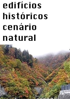 Livro edifícios históricos cenário natural