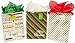 iDeal Brandz Christmas Bag Variety Pack, 15 Bags Various Sizes and 45 Sheets of Colorful Tissue Paper