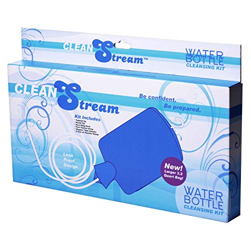 3 Quart Large CleanStream Douche and Enema Bag Cleansing Kit with Comfort Nozzle