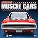 American Muscle Cars 2018 12 x 12 Inch Monthly Square Wall Calendar with Foil Stamped Cover, USA Motor Ford Chevrolet Chrysler Oldsmobile Pontiac