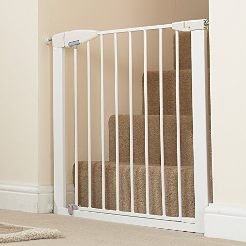 Munchkin® Easy Close Pressure Mounted Baby Gate for Stairs, Hallways