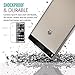 Huawei P8 Case - MoKo Halo Series Back Cover with TPU Cushion Technology Corners + Clear Back Panel Bumper Cover for Huawei P8 5.2 Inch Smartphone 2016 Release, Crystal CLEAR