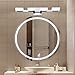 TRLIFE LED Vanity Light, Modern 4 Lights LED Bathroom Light Fixture 20W Cool White 6000K Bathroom Lights Over Mirror(24.8inches)