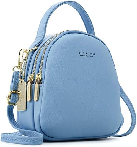 Borse A Zainetto Scarpe E Borse Ravuo Borsa Zaino Donna 3 Modi Zaino Pelle Pu Moda Zainetto Borsa A Tracolla Per Universita Blu