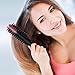 LESCOLTON Extended Round Barrel Hair Brush with Boar Bristles, Nano Thermal Ceramic Ionic Tech Blowout Brush for Blow Drying, Curling & Straightening, Perfect for Extra Shine,Styling(1.3inch)