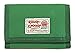 Rough Enough Vintage Green Classic Fancy Minimalist Canvas Wallet Trifold Small Coin Purse Slim Cash Bag Credit Card Holder Organizer Pouch with Zipper Pocket for Teen Man Outdoor Travel Sport