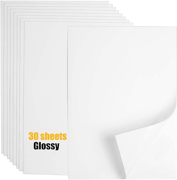 printable vinyl sticker paper waterproof printable vinyl