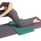 WOHAO Yoga Knee Pad - Foldable Non-Slip POE Cushion, Folding Support Pad with Handle, Lightweight & Portable for Yoga, Pilates, Fitness
