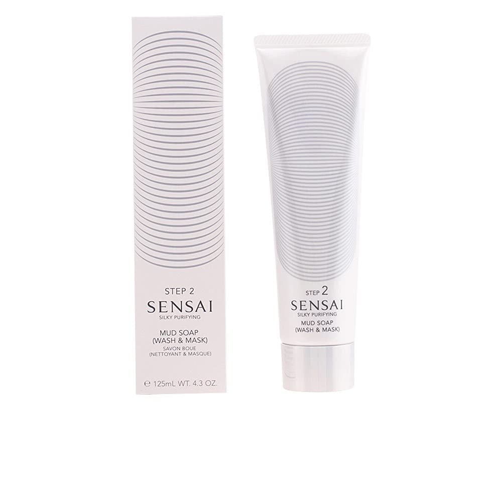 Sensai Purifying Wash and Mask Mud Soap Step 2, Silky 125 ml — image 1