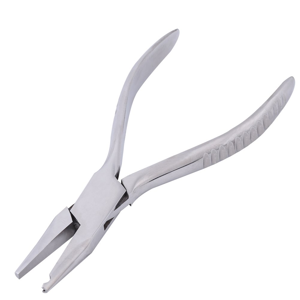 Nose Pad Arm Adjusting Pliers Eyeglass Arms Frame Pliers Eyeglasses Pliers Nose Pad Remover, Multi-Purpose Optical Hand Tool for Glasses Jewelry Repair Assembling & Adjusting