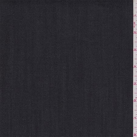 black denim fabric by the yard