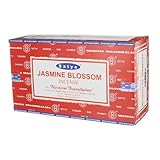 Satya Nag Champa Jasmine Blossom Incense Sticks - Box 12 Packs