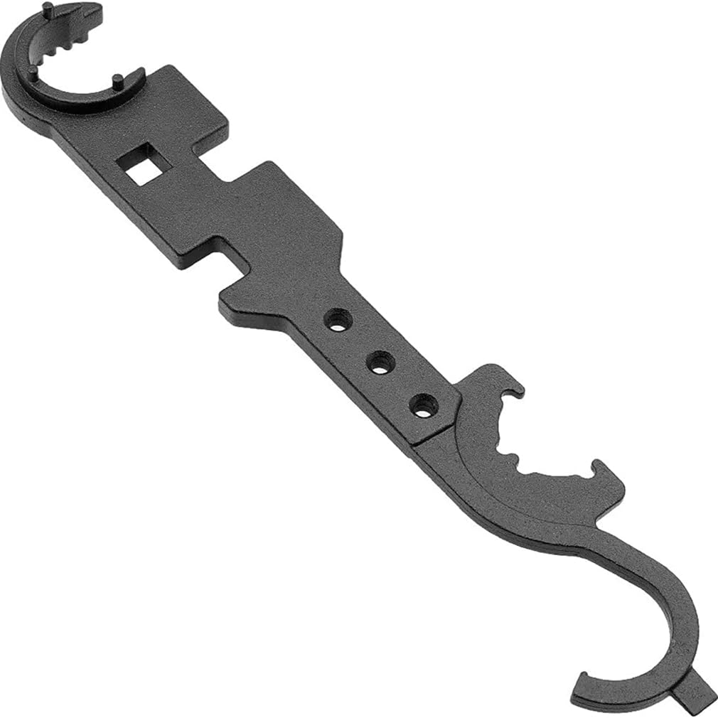 Photo 1 of UNBRAN Armorers Wrench High Carbon Steel Hand Clamping Collet Chuck Spanner Buffer Tube Hand Clamping