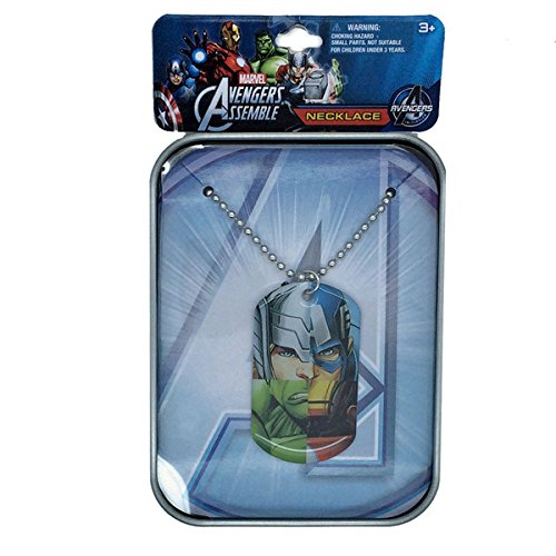 Marvel Avengers Superhero Printed Tin Case with Rubber Charm Bracelet - Image 4