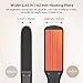 Hair Straightener Flat Iron with Wider 1.65 in Floating Plate, Anjou Professional Hair Straightener with PTC Core and Tourmaline Ceramic, 30 Minutes Shut-Off, Dual Voltage