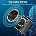 Comsoon Portable Bluetooth Speakers, Wireless Mini Speaker with Stereo Sound Effect, Rich Bass, 60ft Bluetooth Range, Built-in Mic, Support AUX/TF Card, IPX6 Waterproof Outdoor Speaker for iPhone iPadthumb 2