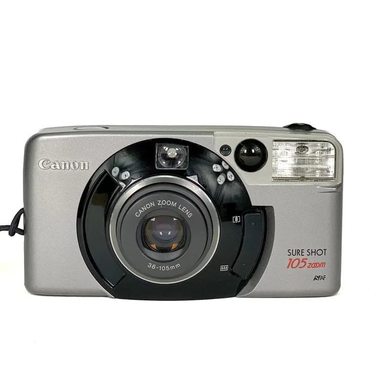 Canon Sure Shot 105 35mm P&S Film Camera With