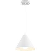 Access Lighting 23780LEDDLP-MWH Ford Pendant, 1-Light 10 Watts, Matte White
