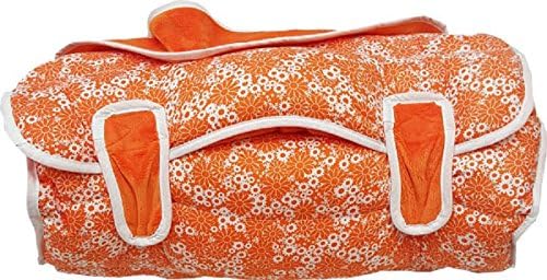 Ozark Mountain Kids ORANGE MINI FLOWERS NAP MAT