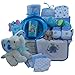 Art of Appreciation Gift Baskets Eli The Elephant Baby Gift Basket, Blue Boys