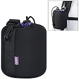 Lens Case Small Lens Pouch Bag with Thick Protective Neoprene Soft Plush for DSLR Camera Lens (Canon, Nikon, Sony, Pentax, Olympus, Panasonic)