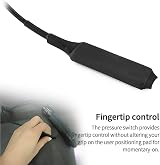 YIUPEDRFG Remote Pressure Switch Black Alloy Stretchable Flashlight Accessory view 5