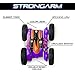 FORCE1 Turbo Stunt Mini RC Car - Strongarm Mini RC Cars Collection Toy Remote Control Car with Long Lasting Rechargeable Battery for Ages 5+ (Color May Vary)