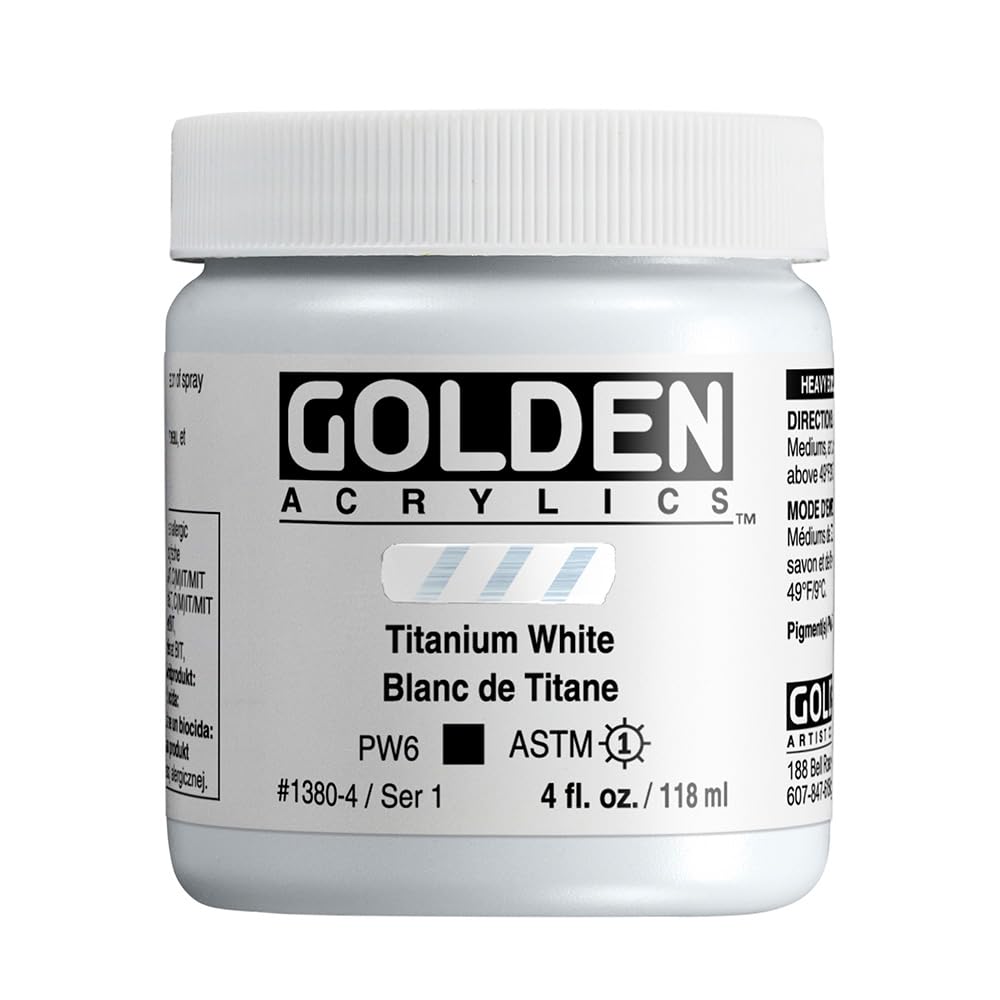 Golden Artist Colors H/Body 119Ml Titanium White I — image 1