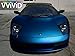VViViD Blue Satin Chrome Vinyl Wrap Stretch Conform DIY Easy to Use Air-Release Adhesive (6ft x 5ft)